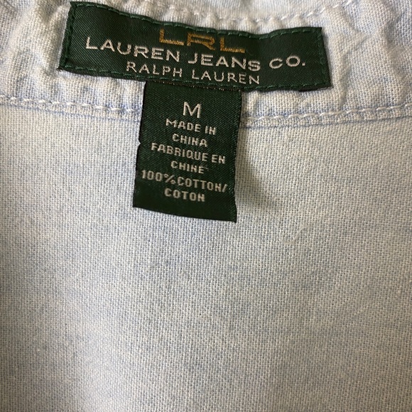 Ralph Lauren Jeans Co. Denim Button Down Shirt - Picture 5 of 7